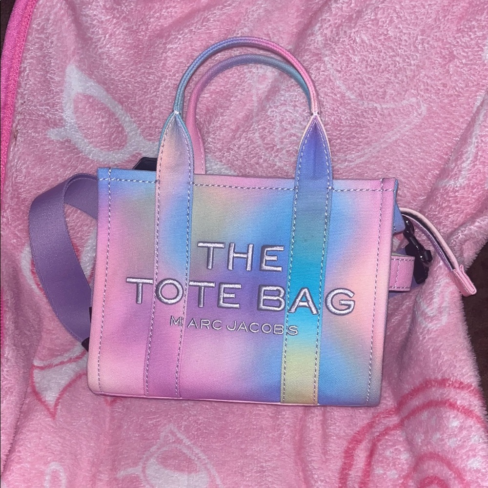 Marc Jacobs Multicolor Pastel Tote